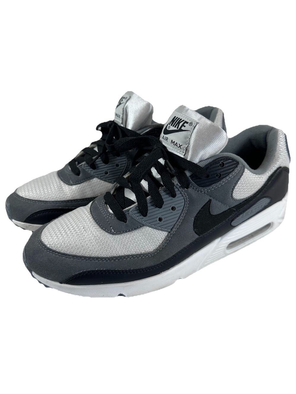 Nike Air Max 90 By You Men’s 10.5 Black White Gray CT3621-991 Custom Limited